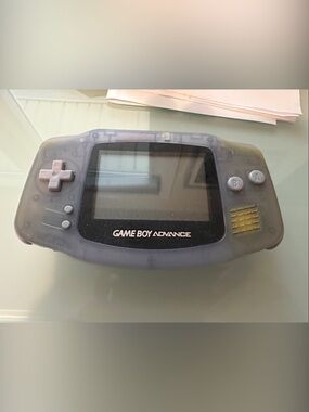 Nintendo Game Boy Advance - Frosted Translucent Purple Console